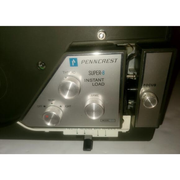 Vintage JC Penney Penncrest Super 8 Movie Camera Powers Up Untested Parts Only - Picture 2 of 9